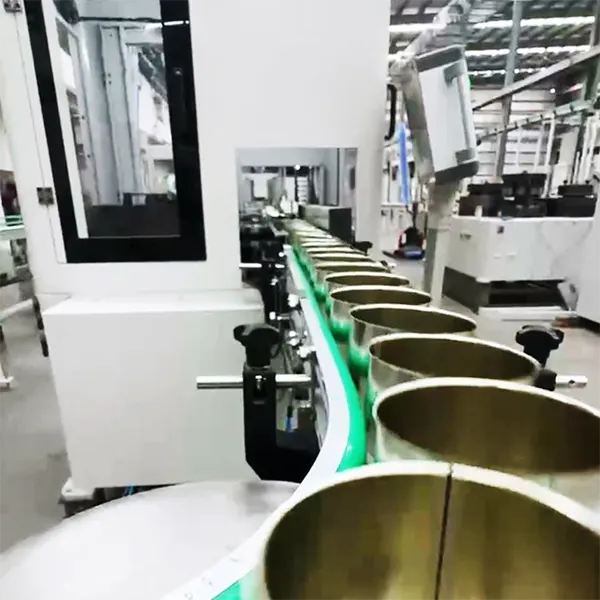 India: Paletizador de nivel alto con colocación automática de marcos superiores y planchas separadoras