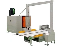 Máquina automática de flejado vertical de palets