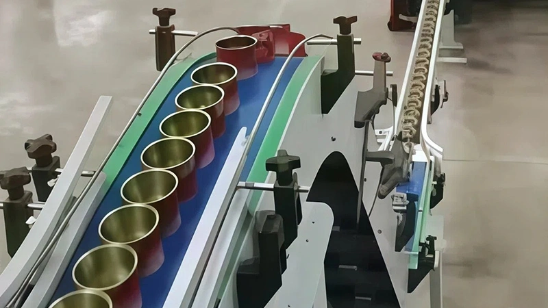 Elevador magnético tipo Z para cuerpos de lata