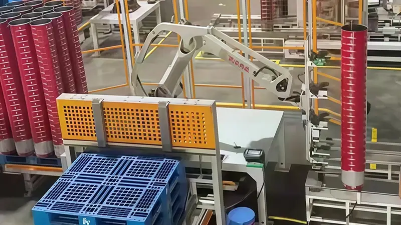 Paletizador robótico automático