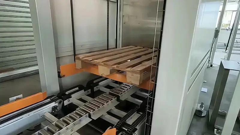 Apilador automático de palets