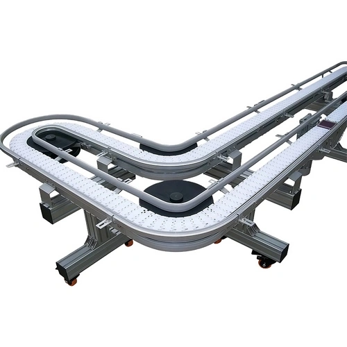 Transportador de cadena flexible
