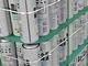 Flejadora automática de latas con cuerda de sujeción