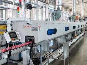Horno de curado por inducción para cuerpos de lata