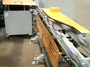 Transportador desviador de cuerpos de lata